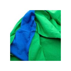Flashpoint Background 6ft x 7ft Chroma Blue & Green - Foldable Cotton