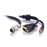 Cables To Go RapidRun DB9 + S-Video Break-Away Flying Lead - Video cable - S-Video - MUVI connector (M) - DB-9, 4 pin mini-DIN (M) - 1.6 ft - black