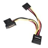 StarTech.com 4-Inch SATA Power Y Splitter Adapter Cable (PYO3SATA)