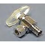 Zurn Pex Bc60sxpk1 Brass Straight Stop Valve, 3/8 X 1/2 (Pack of 10)