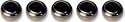 5 x HS AG13 LR44 A76 Coin cell button Batteries