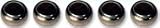 5 x AG13 LR44 Coin cell button Batteries