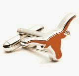 Texas Longhorns Cufflinks - NCAA College Athletics Sports Themed Formal Wear
