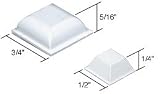 CRL Tub Enclosure Self-Adherring Bumper Assortment - Package