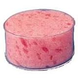 Sponge Cup Moistener, 3" Diameter, Clear Plastic (SPR01478)