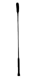 Gerten, Reitgerte, 65 cm mit Klatsche in schwarz
