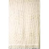Rideau marseillais tiss&eacute; &eacute;cru 2.50x1.40 M