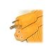 Tools & Hardware : Flat Vinyl Cord Yellow, 12/3 Gauge 50'