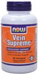 NOW Vein Supreme, Supports healthy Leg & Vein Circulation, Vegetarian Formula, 90 VCaps, For Wonderful for Varicose Veins and Hemorrhoids!