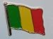 Country Flag Enamel Pin Badge - Mali