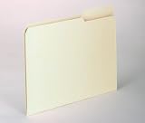 Pendaflex 752-1/3 Pendaflex Essentials File Fldrs, 1/3 Cut, Top Tab, Letter, Manila, 100/Box