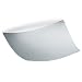 Quadra Ice Small Wall or Ceiling Light Bulb Type: Compact Fluorescent
