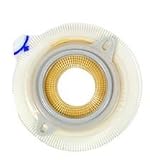 Assura ® Non-Convex Extra-Extended Wear Skin Barrier Flange with Belt Tabs [Cut-to-Fit 3/8 - 1 1/2 (10 - 35 mm) Color Code Green ] BX/5