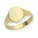 9ct Gold Oval Signet Ring