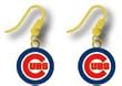 Chicago Cubs Dangle Earrings by Aminco