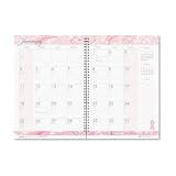 Breast Cancer Monthly Planner/Journal, 12 Month, 1-Month/Spread, 7 x 10, Pink (HOD5226) Category: Monthly Appointment Books and Planners
