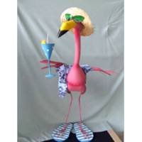 Childrens Toyshop  Toys : Beach Design Flamingo with Drink