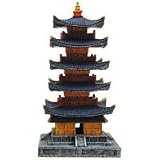 Toshogu 5 Story Pagoda - Small - 4 14 in. X 4 14 in. X 8 in.