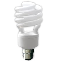 Ecozone Biobulb, Energy-Saving Daylight Bulb, Bayonet Cap, 25W