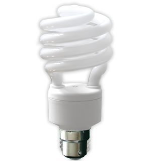 Ecozone Biobulb, Energy-Saving Daylight Bulb, Bayonet Cap, 25W