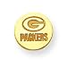 14K Green Bay Packers Logo Round Tie Tac