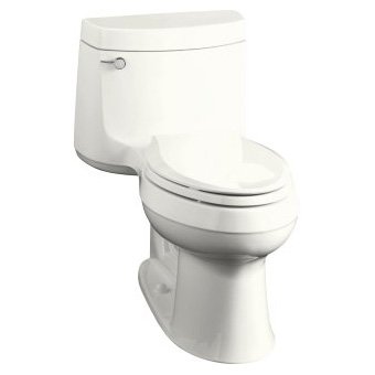 Buy KOHLER Cimarron Comfort Height Elongated Toilet, White #K-3489-0