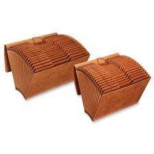 SPR23680 - Accordion File,w/Flap,A-Z,21 Pocket,Letter,12x10,Brown Reviews