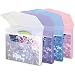 Cropper Hopper Keepsafe Photo Organizers 4-Pack-1 Each Blue, Purple, Magenta And Clear