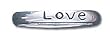 "Love" Solid Sterling Silver Ring