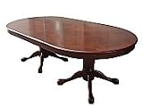 Furniture Poker Table with Dining Top- Dark Honey