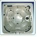 Raindance Spas The Cascade Spa w/ JBL Stereo CD 4 Speakers 61 Jets 220v - Caribbean Blue