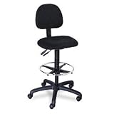 Trenton Multi-Task Swivel Stool, 23 To 33 Seat Height, Black