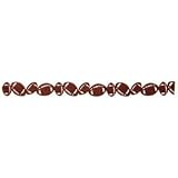 12 PACK FELT BRDR 12in FOOTBALL BROWN Papercraft, Scrapbooking (Source Book)