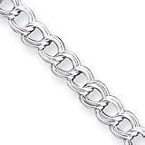 Sterling Silver Charm Bracelet - 7 inch