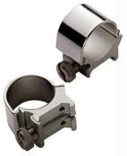 Weaver Detachable 1-Inch Extra High Top Mount Rings (Stainless Steel)