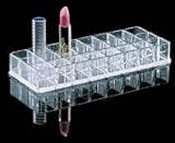 Clear Acrylic Lipstick Organizer/Holds 24 Lipstick