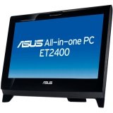 Asus EeeTop ET2400IUTS-B010E Desktop Computer - Core i3 i3-2100 3.10 GHz - All-in-One - Black