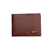 Nike Golf Glazed Calf Pass Case Wallet with Takeaway (Brown)