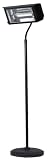 Outdoor Living : Floor Stand for Wall Mounted Heater #124471 (Black) (80'H x 18.5'W x 18.5'D)
