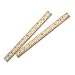 Charles Leonard Inc., Ruler - Wood - 12 Inch Beveled With Metal Edge, 1 each (77120)