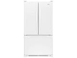 Amana : AFD2535DEW 24.8 Cu. Ft. Bottom-Freezer Refrigerator - White