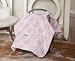 Carseat Canopy (Angelina) Baby Infant Car Seat Cover w/Attachment Straps and Minky Fabric