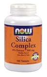 Silica Complex 500mg - 180 Tabs., (Now Food)