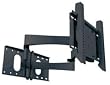 DigiTV Plasma and LCD TV Articulating Dual Arm Wall Mount. Universal Design for 37" to 65" Displays (Silver) ~