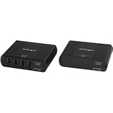 StarTech.com 4 Port USB 2.0 Extender over Cat5 or Cat6 - Up to 330-Feet (100m) (USB2004EXT2)