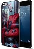 Harley Quinn Goth Batman For iPhone 6 Plus/6s Plus Black Case