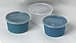 ^Denture Container - Turqouise Min.Order is 1 CS ( 10 Tube / Case; 250 Each / Case; )