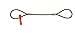 Liftall 1EEX11 Wire Rope Sling, Eye and Eye 1" x 11