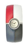 D&G Dolce & Gabbana Women's Leather Bangle Cuff watch #DW0436