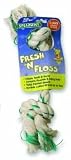 Booda Products Fresh-n-floss 2-knot Bone Spearmint Xlarge - 52304\52228